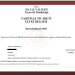 Baykuş Emlak Ofisi- Taşınmaz Ticareti Yetki Belgesi